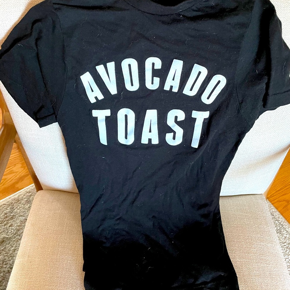 Avocado Toast Black Tee